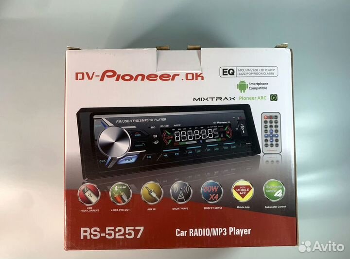 Автомагнитола 1 DIN Pioneer OK