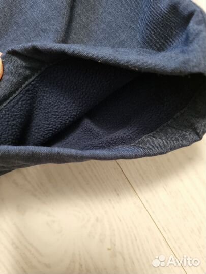 Брюки Button blue 158 флис