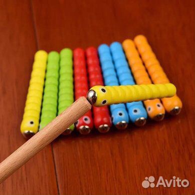 Развивающие игрушки Магнитная рыбалка клубничка