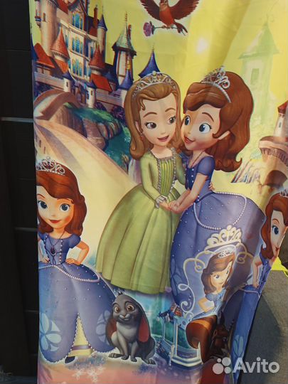 Шторы в детскую с Софией