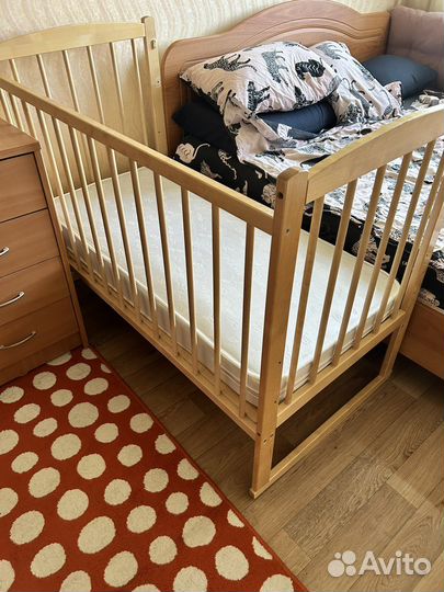 Детская кроватка 120х60