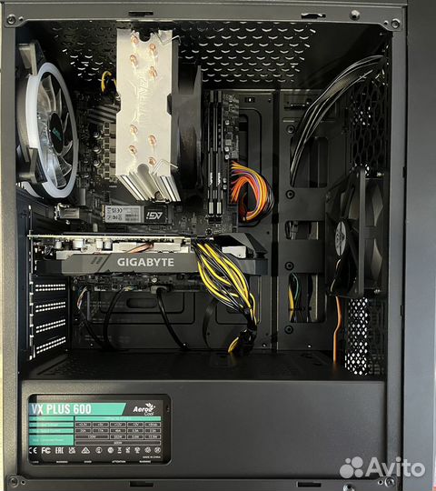 Игровой пк Ryzen 5 5500/16gb/GTX 1660 TI/SSD M2