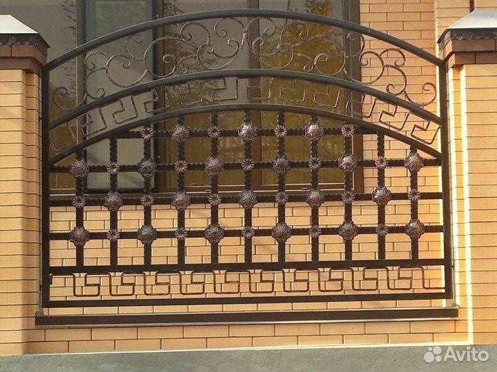 Кованый забор