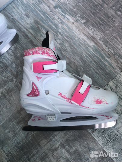 Коньки раздвижные ледовые р.29-32