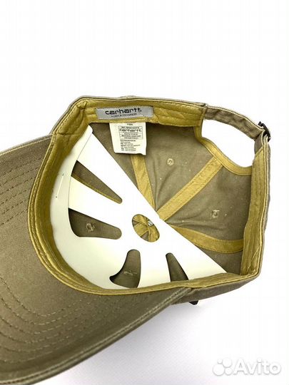 Кепка Carhartt мини-знак, бежевая потёртость