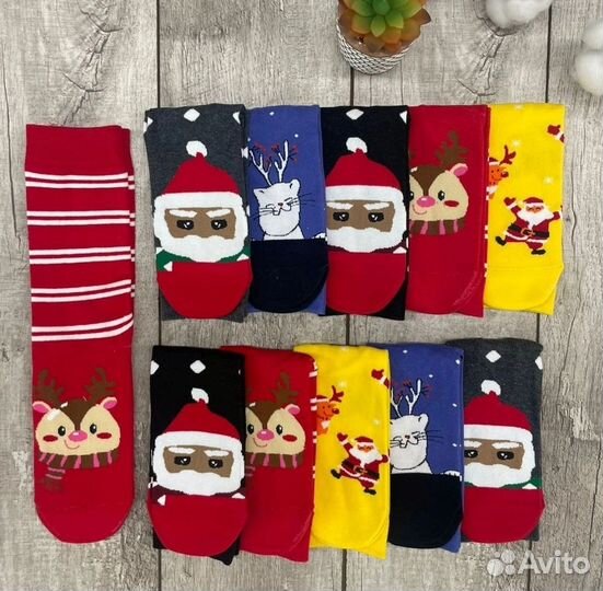 Новогодние носочки