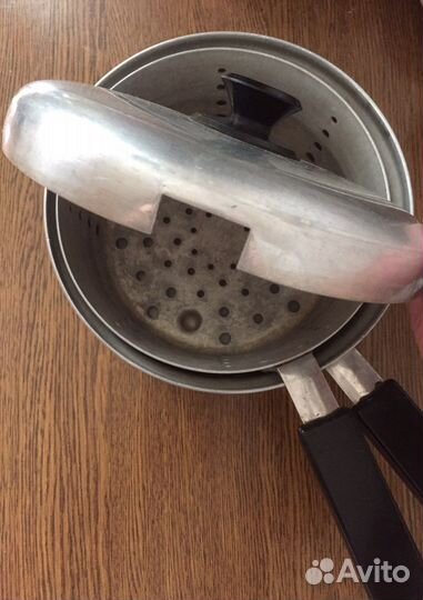 Кастрюля (ковш) 2л Сито СССР