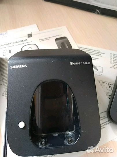 Радиотелефон c двумя трубками Siemens Gigaset A160