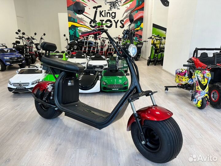 Электроскутер Citycoco GT X7 PRO RED