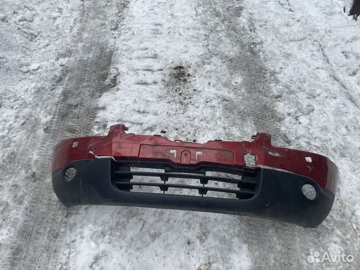 Бампер передний nissan qashqai J10 дефект