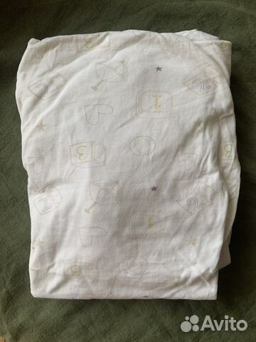 Простыня на резинке 70*140