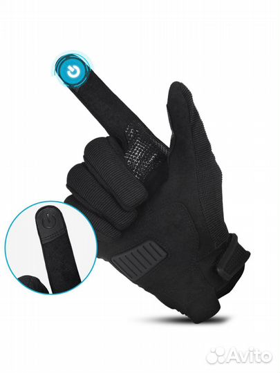 Мотоперчатки текстиль