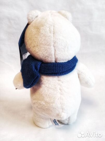 Олимпийский мишка белый 25 см Сочи 2014