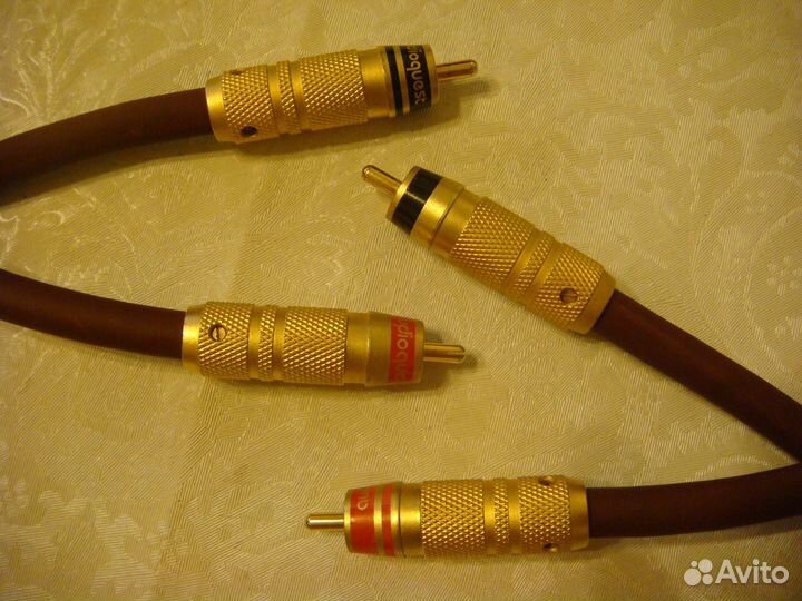 Аудио кабель AudioQuest Ruby RCA 1.0 м