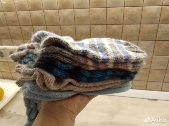 Вязанные носки