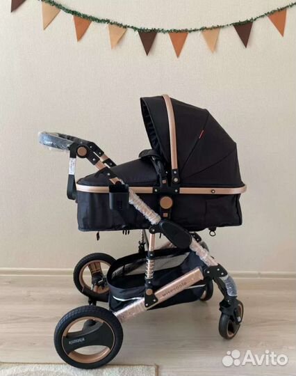 Коляска новая 3в1 wisesonle