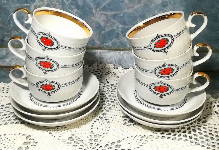 Сервиз СССР фарфоровый