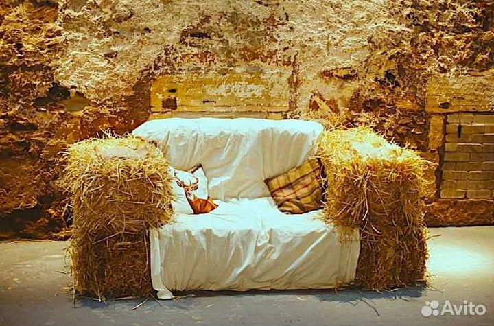 Солома в тюках в Истре