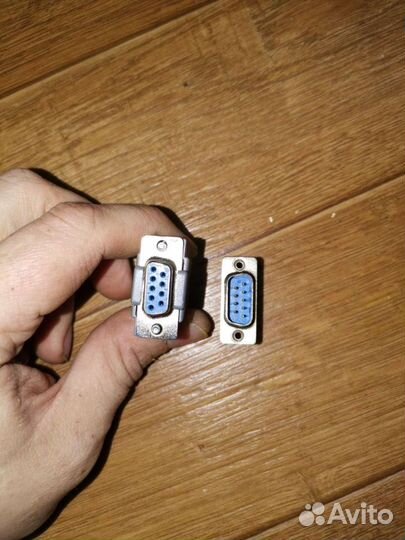 VGA разъём И штекер под провода