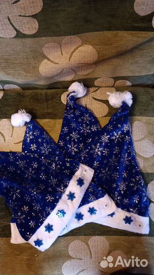 Колпачки новогодние для гномиков