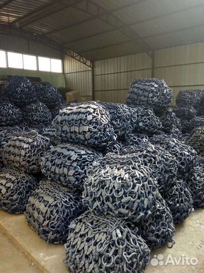 Цепь противоскольжения на погрузчик