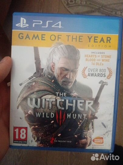 Ведьмак 3 ps4