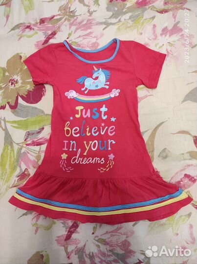 Платье для девочки р.104