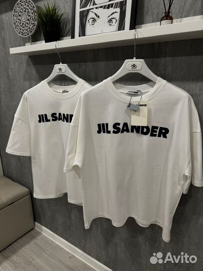 Футболка женская JIL sander белая