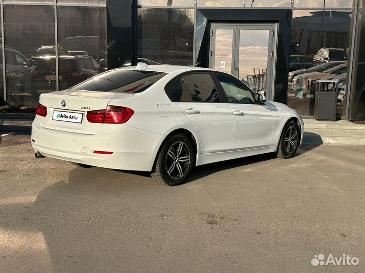BMW 3 серия 1.6 AT, 2013, 134 720 км