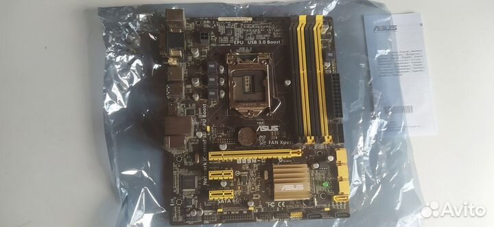 Материнская плата Asus B85M-G LGA 1150