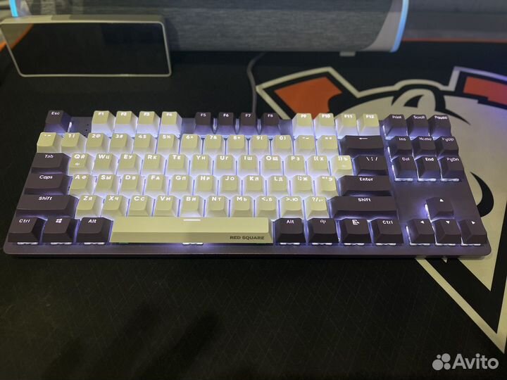 Red square keyrox tkl g3ms purple