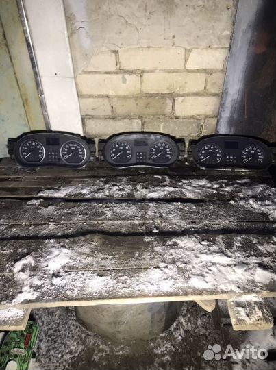 Щиток приборов логан,сандеро,ларгус,альмера g15