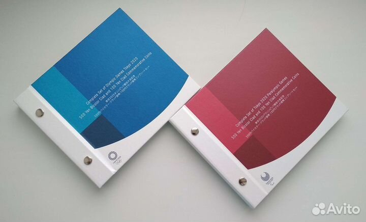 Япония Олимпиада Токио 2020 UNC официальный буклет