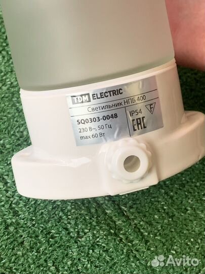 Светильник TDM нбп400 60Вт термостойкий IP54 белый