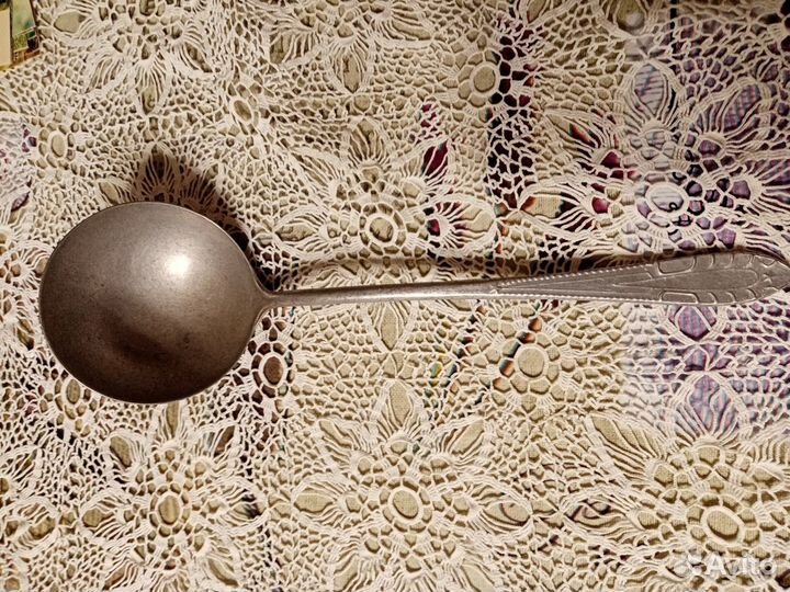 Половник, черпак оловянный