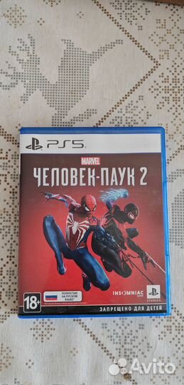 Человек паук 2 ps5 диск / Spider man 2 ps5