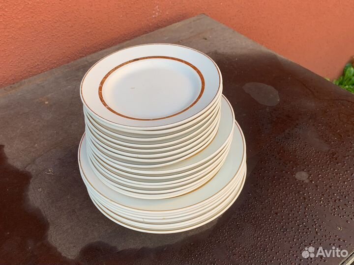 Тарелки столовые СССР
