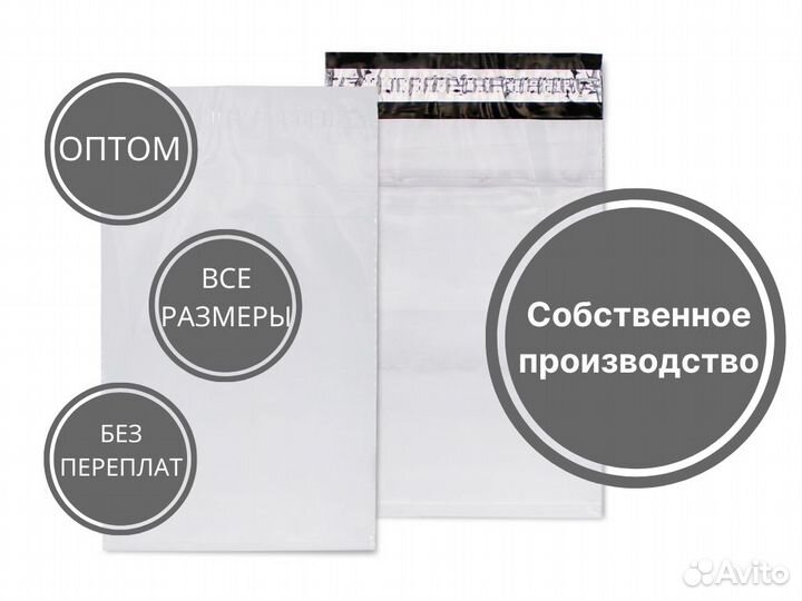 Курьерские пакеты 240*320-2400 шт