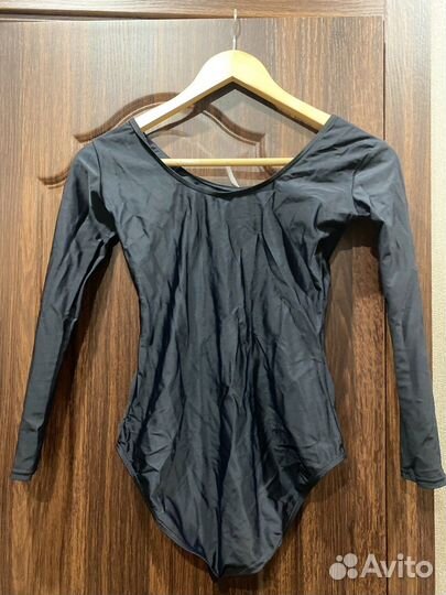 Купальник для танцев черный