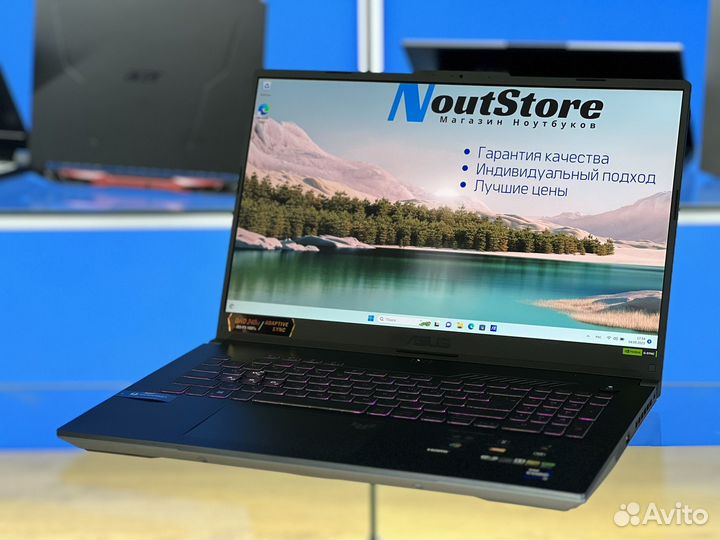 Asus TUF F17 i9-13900H RTX 4060 16/512 2K 240Hz