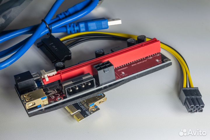 Райзер 6pin pci x16