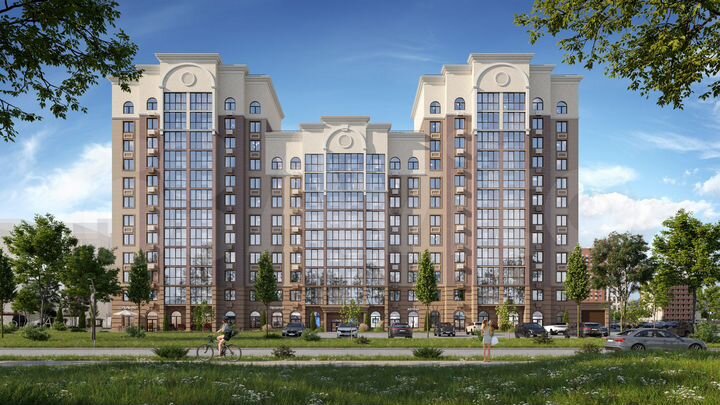 2-к. квартира, 57 м², 8/12 эт.