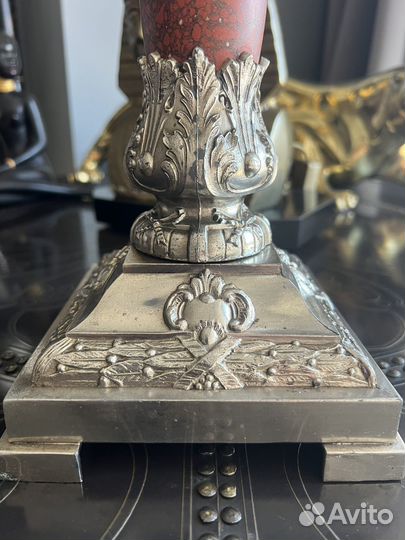 Керосиновая лампа антикварная