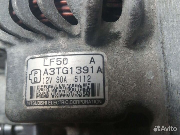 Генератор Mazda 3BK, 2.0, LF20, 12V, 90A