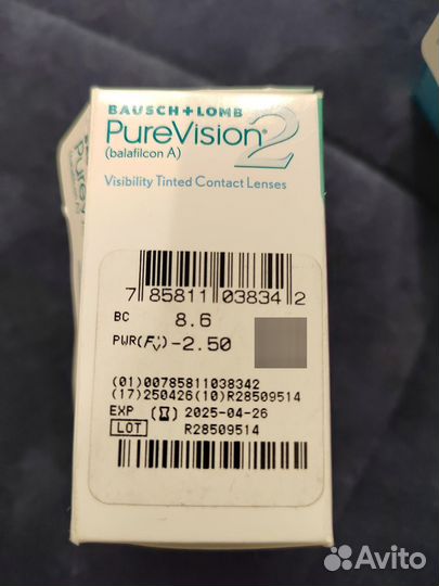 Контактные линзы