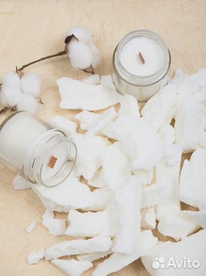 Кокосовый воск для свечей / оптом