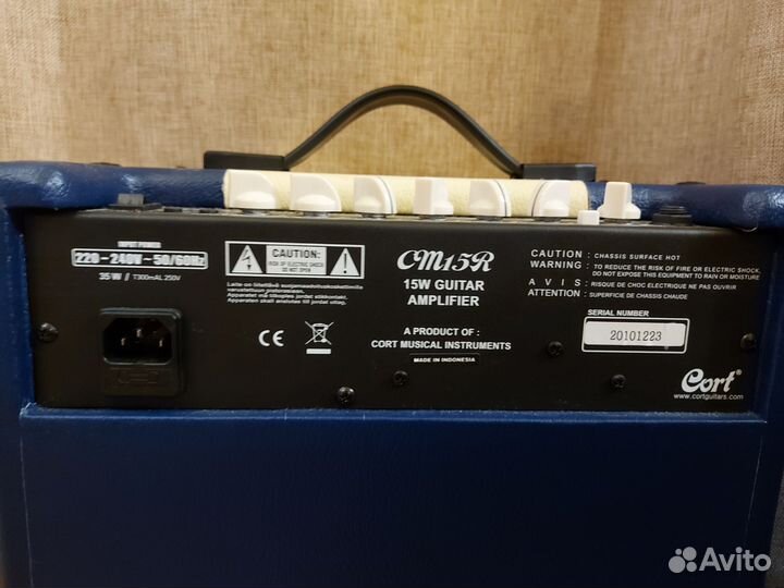 Электрогитара yamaha pacifica 012 + CM15R