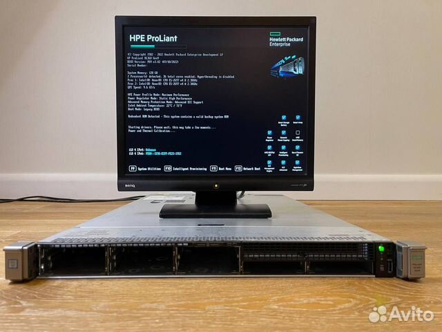 Сервер HP DL360 Gen9 8SFF 2x E5-2680v4 512GB