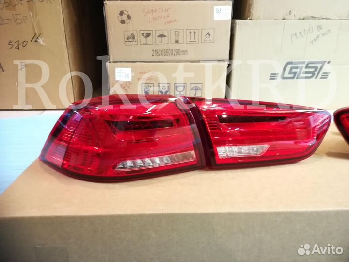 Задние фонари mitsubishi lancer LED