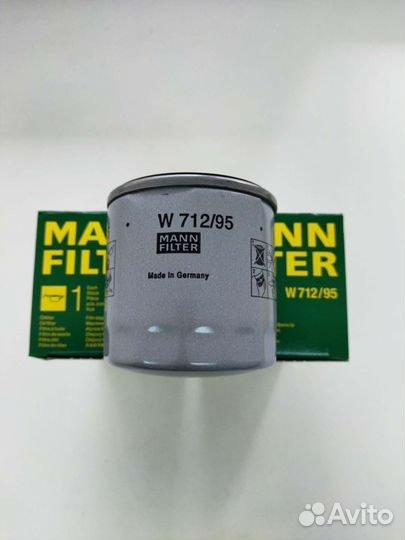 Фильтр масляный mann-filter W712/95